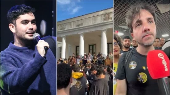 Candidato do partido Missão defende ação policial letal em festas paredão durante ato em Salvador