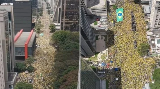 Apoiadores de Lula realizam ato na Esplanada dos Ministérios antes de debate presidencial
