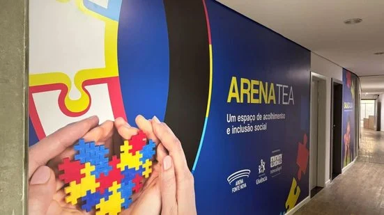 Arena Fonte Nova inaugura sala gratuita para pessoas com autismo