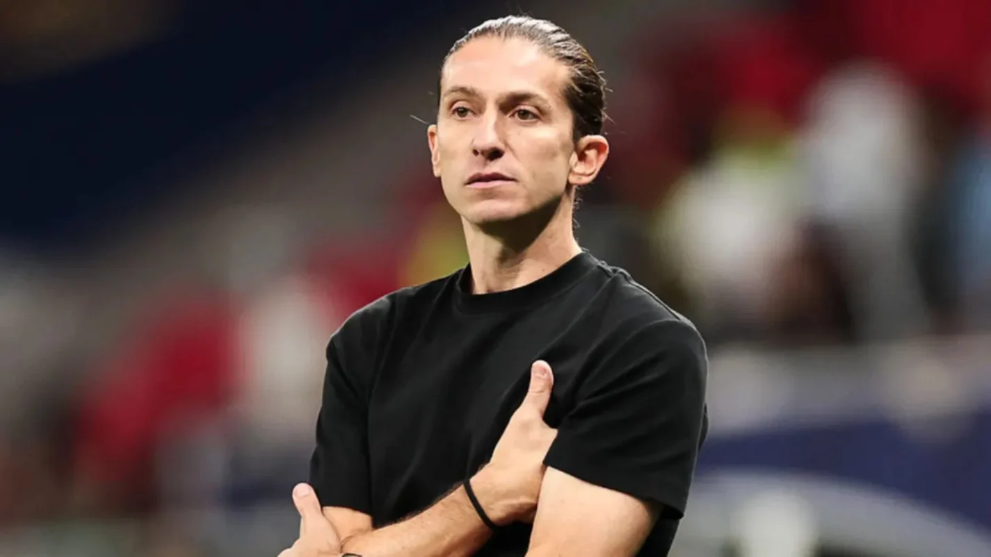 Técnico Filipe Luís em ação | Foto: Reprodução