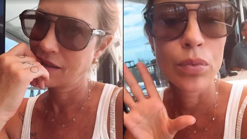 Atriz chamou o marido de Ana Paula Siebert de “péssima influência” para as mulheres de seu convívio — Foto: Reprodução/Instagram