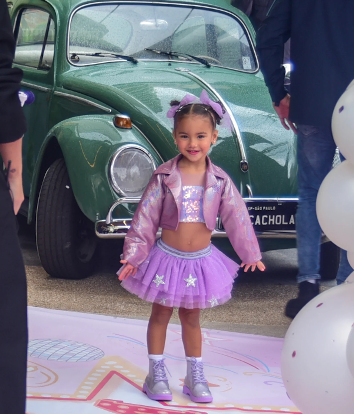 Neymar e Bruna Biancardi comemoram aniversário de 3 anos de Mavie com festa temática em São Paulo