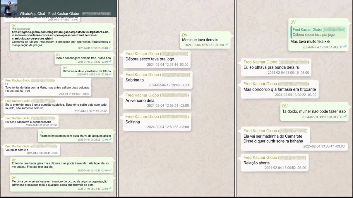 Sabrina Sato repudia citações em conversas apreendidas pela Polícia Federal entre ex-diretor da Globo e banqueiro